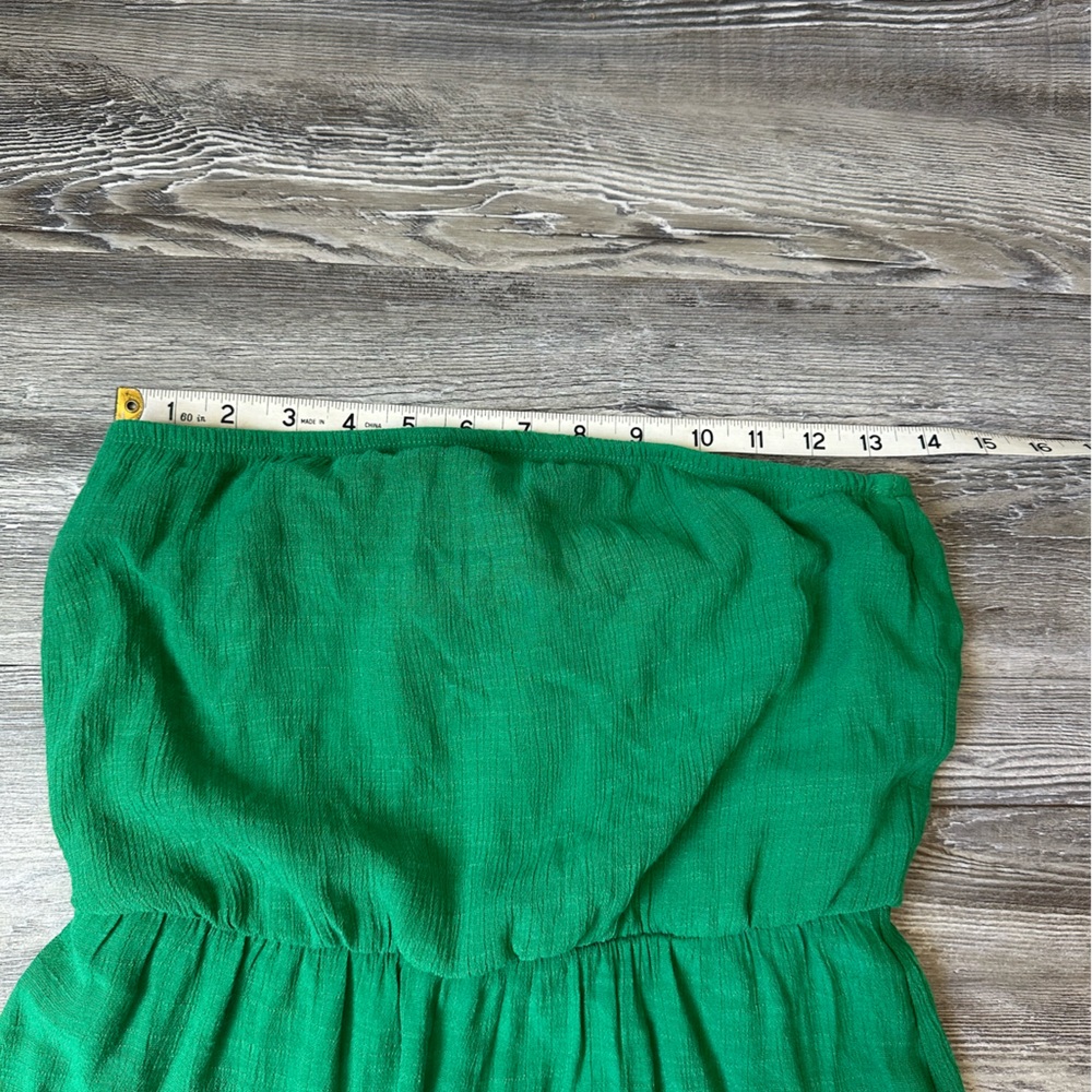 Ruby Rox Green Strapless long Sundress - Picture 9 of 11